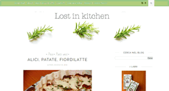 Desktop Screenshot of lostinkitchen.com